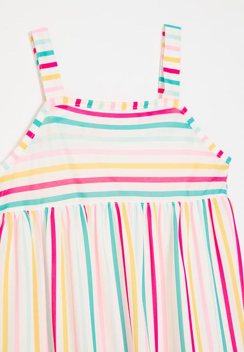 Pop Candy - Striped dress - multi