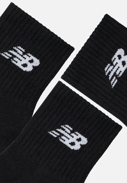 New Balance  - Everyday Quarter Sock 3Pk - Black