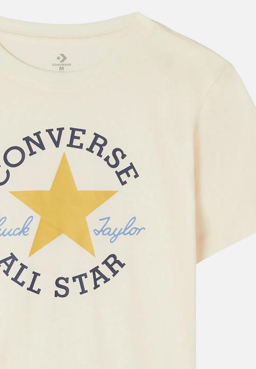Converse - Converse dissected chuck patch tee - converse navy/egret