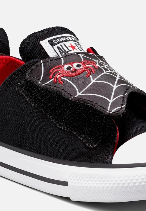 Converse - Chuck Taylor All Star One-Strap Spiderweb - Black/White/Red