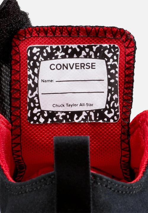 Converse - Chuck Taylor All Star One-Strap Spiderweb - Black/White/Red