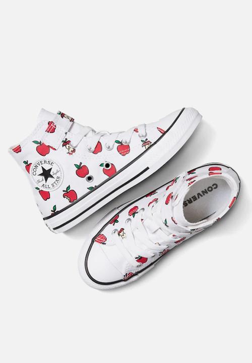 Converse - Chuck Taylor All Star Allover Apples Easy On - White/Red/Black