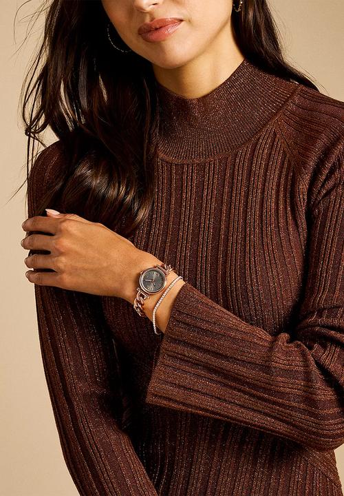 Fossil - Carlie gift set ES5378SET - rose gold