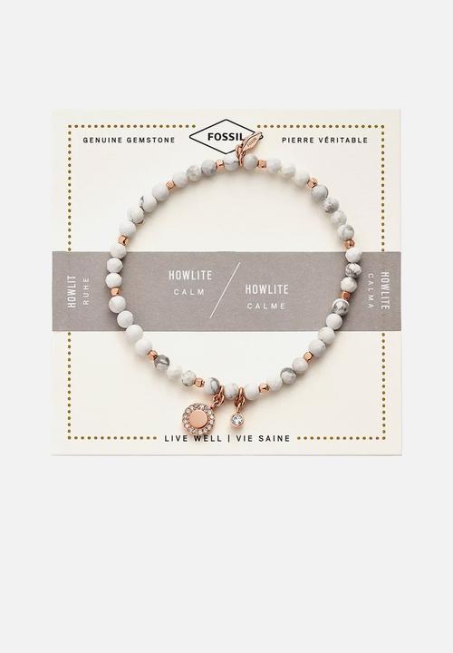 Fossil - Motifs Bracelet - White