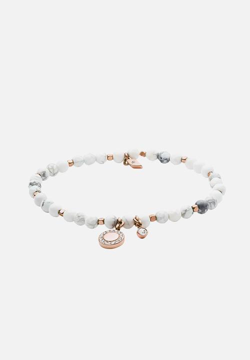 Fossil - Motifs Bracelet - White