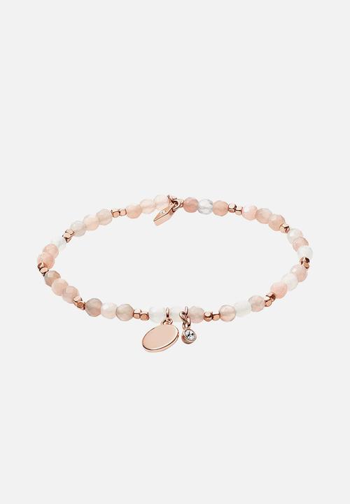 Fossil - Bransoletka Ja6945791 Bracelet - Rose gold