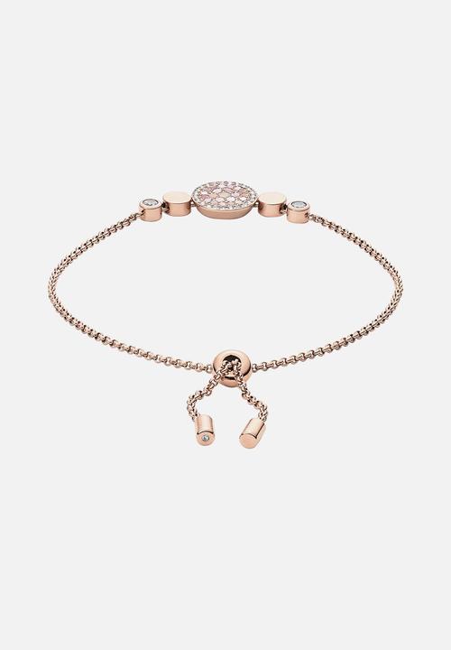 Fossil - Vintage Glitz Jf02905791 Bracelet - Rose Gold