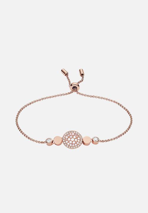 Fossil - Vintage Glitz Jf02905791 Bracelet - Rose Gold