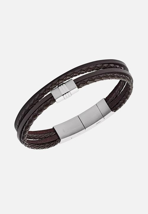 Fossil - Vintage Casual Jf02934040 Bracelet - brown