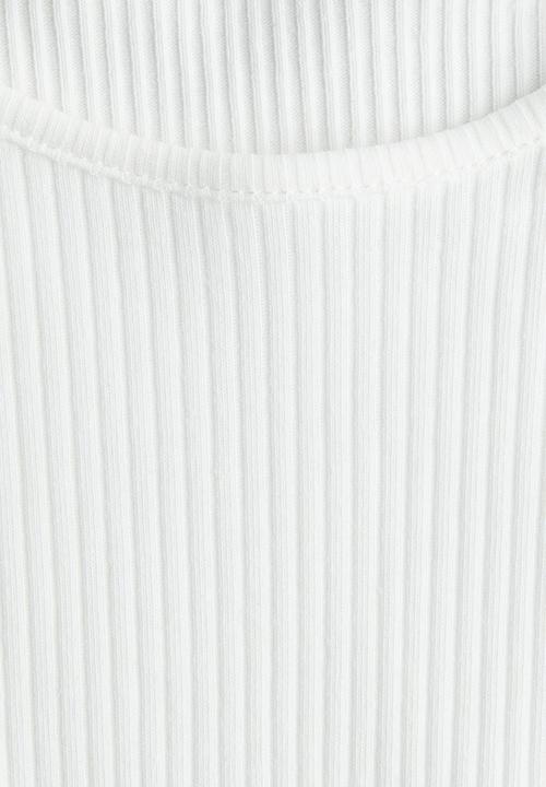H&M - Chiffon-sleeve top - white