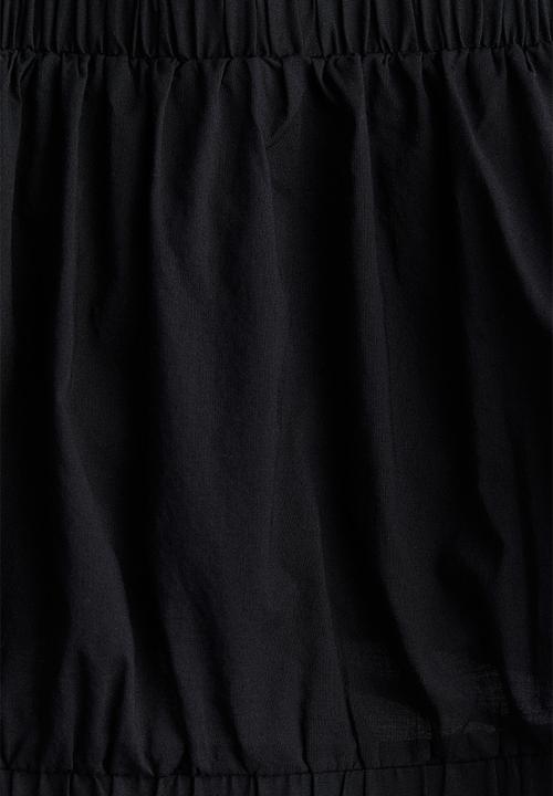 H&M - Lacing-detail cotton blouse - black