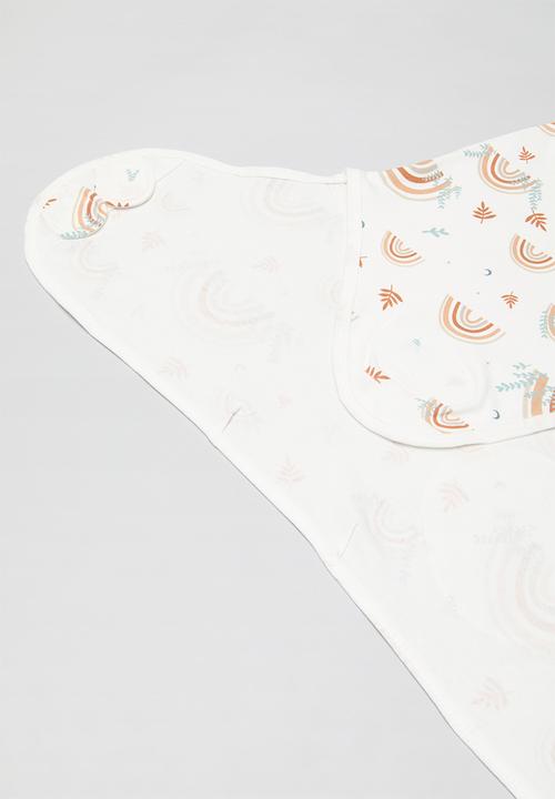 Pop Candy - Printed hat and swaddle set - multi