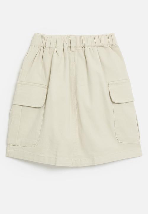 Pop Candy - Cargo skirt - beige