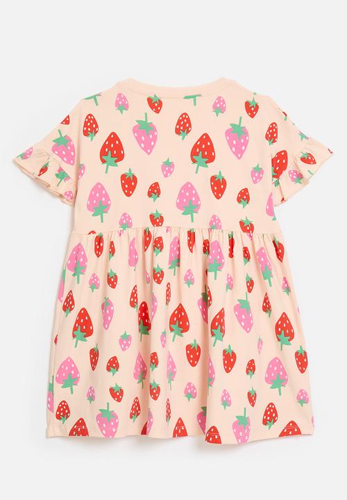 Pop Candy - Strawberry print dress - multi
