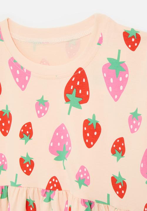 Pop Candy - Strawberry print dress - multi