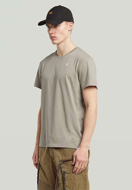 G-STAR - Base-s r t short sleeve - elephant skin
