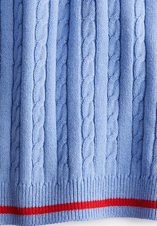 H&M - Cable-knit top - blue