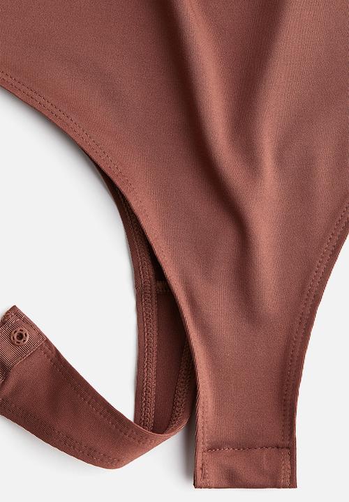 H&M - Thong bodysuit - rust brown