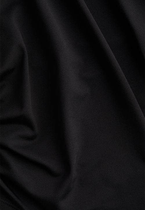 H&M - Draped t-shirt - black