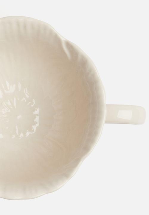 H&M - Stoneware mug - light beige