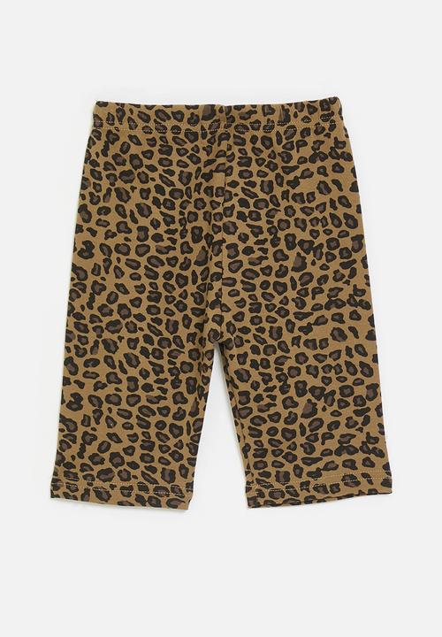 Pop Candy - Animal print cycling shorts - multi