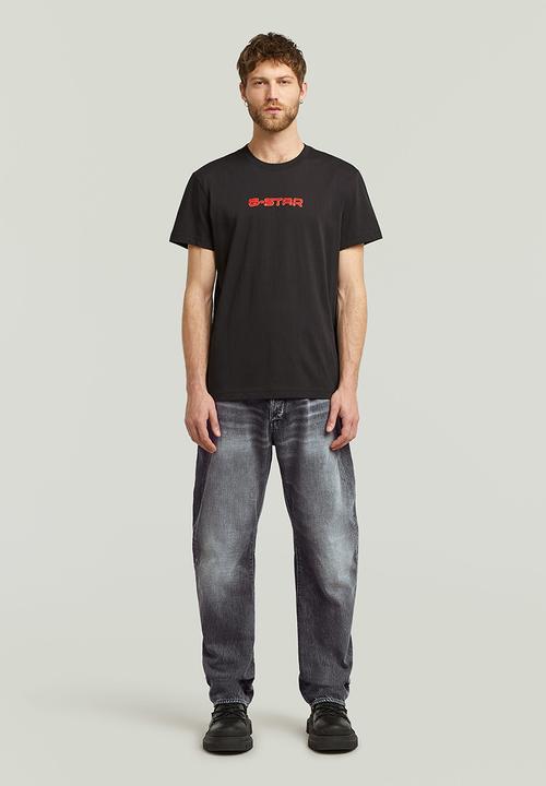 G-STAR - Gel Print R T - Dk Black