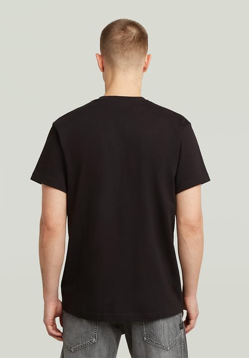 G-STAR - Felt Logo R T - Dk Black