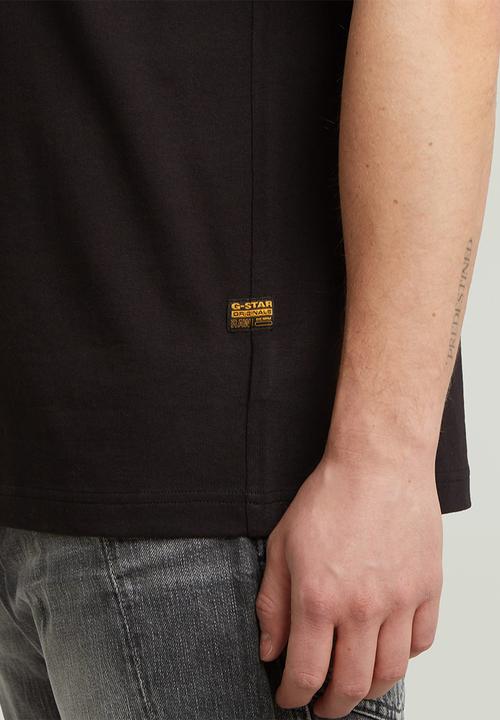 G-STAR - Felt Logo R T - Dk Black