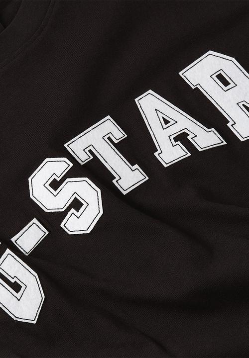 G-STAR - Felt Logo R T - Dk Black