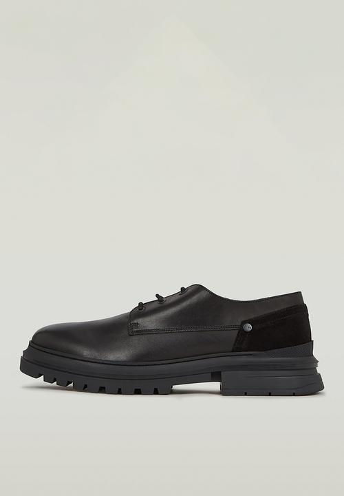 G-STAR - Millery drb m - black leather