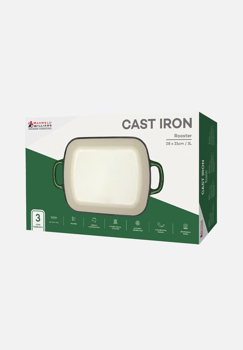 Maxwell & Williams - MW Cast Iron Roaster English Racing - Green 