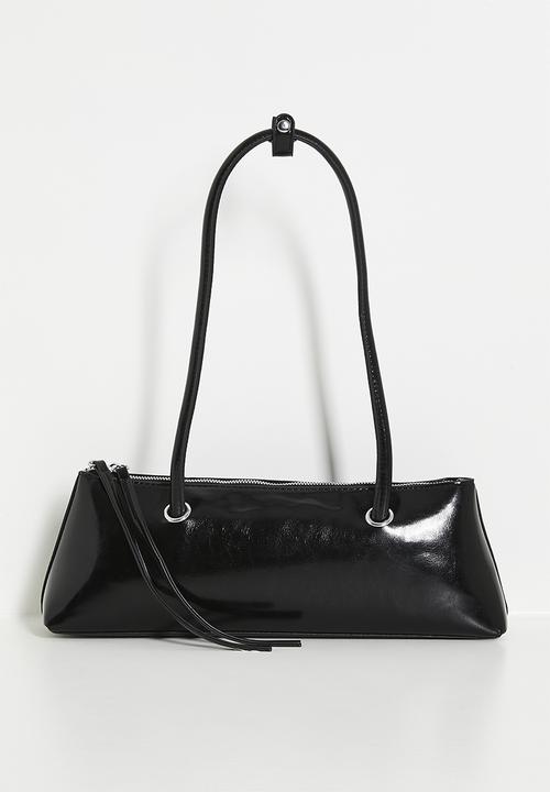 Tessa Design - Rectangular shoulder bag - black
