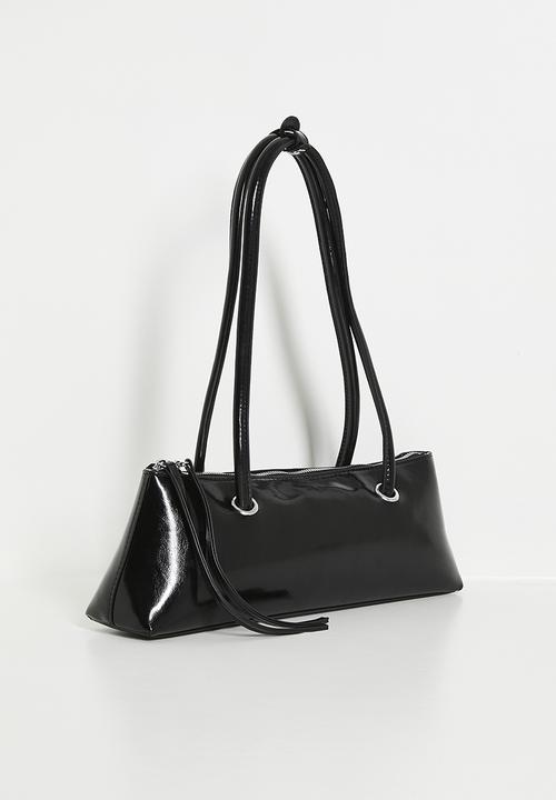 Tessa Design - Rectangular shoulder bag - black
