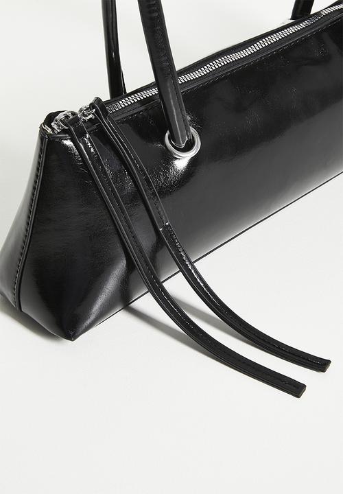 Tessa Design - Rectangular shoulder bag - black