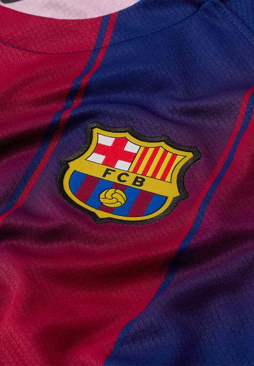 Nike - F.C Barcelona Youth Nike Dri-Fit Home Stadium Jersey - Deep Royal Blue/Midwest Gold
