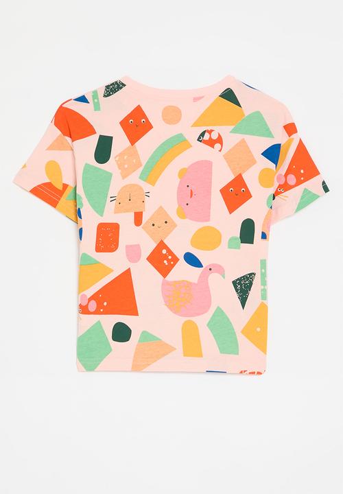Pop Candy - Printed tee - pink