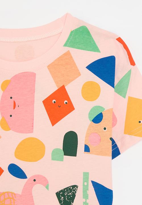 Pop Candy - Printed tee - pink