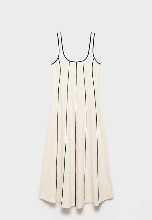 MANGO - Dress Bico - Light Beige