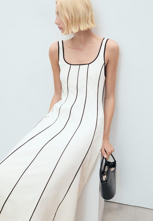MANGO - Dress Bico - Light Beige