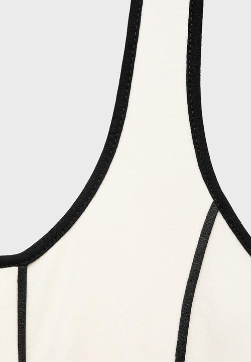 MANGO - Dress Bico - Light Beige