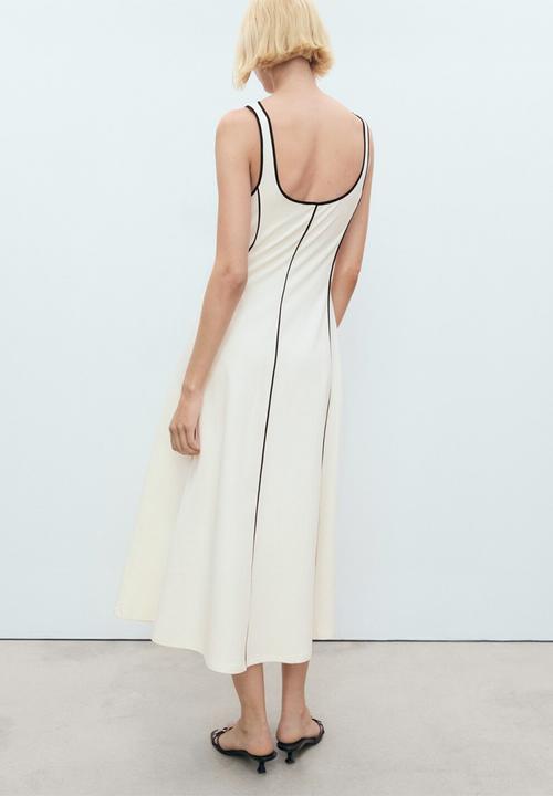 MANGO - Dress Bico - Light Beige