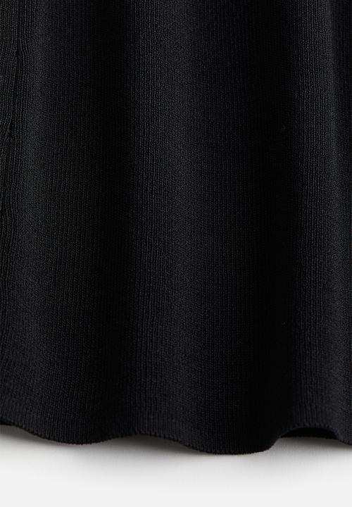 H&M - Knitted vest top - black