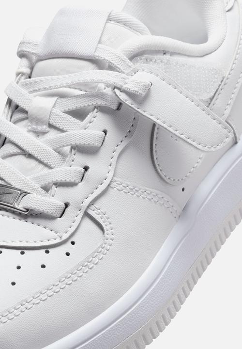 Force 1 low easyon pre school - white/white-white