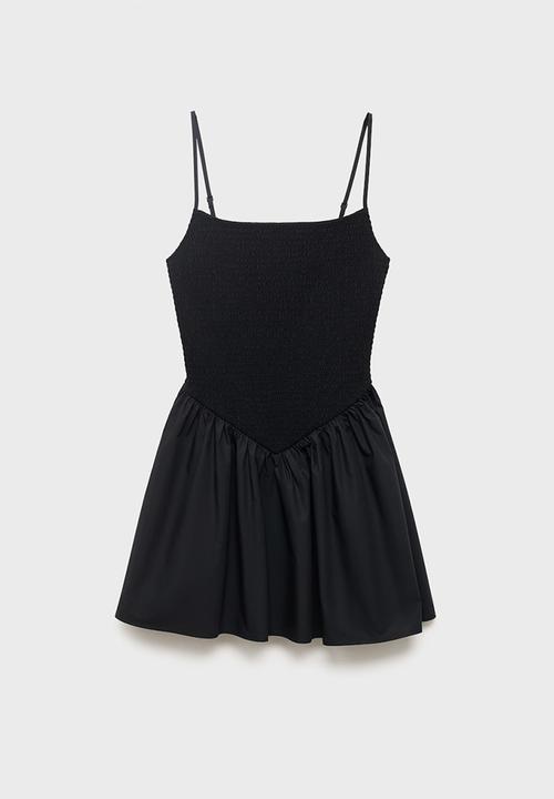 MANGO - Dress Donkey - Black