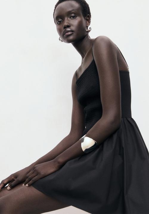 MANGO - Dress Donkey - Black