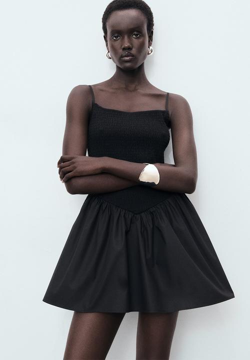 MANGO - Dress Donkey - Black