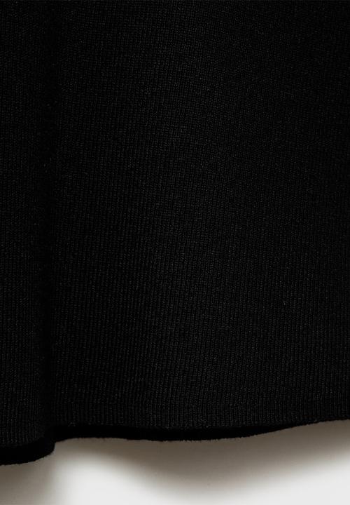 MANGO - Dress Foradada - Black