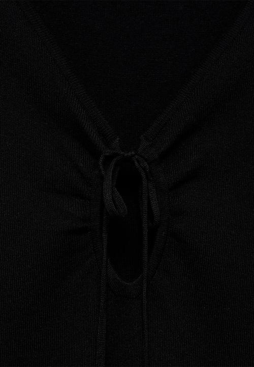 MANGO - Dress Foradada - Black