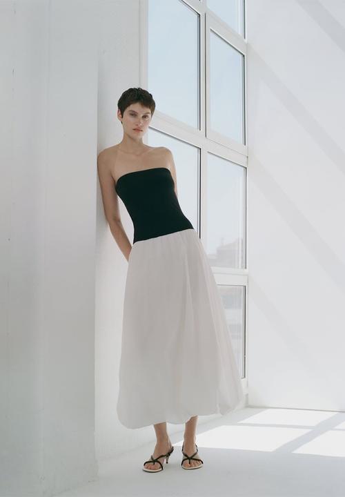 MANGO - Dress Luigi - Black & White