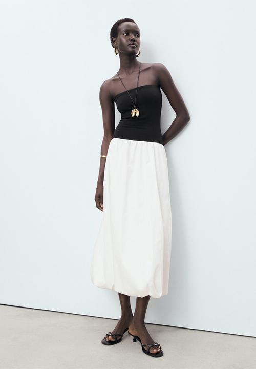 MANGO - Dress Luigi - Black & White